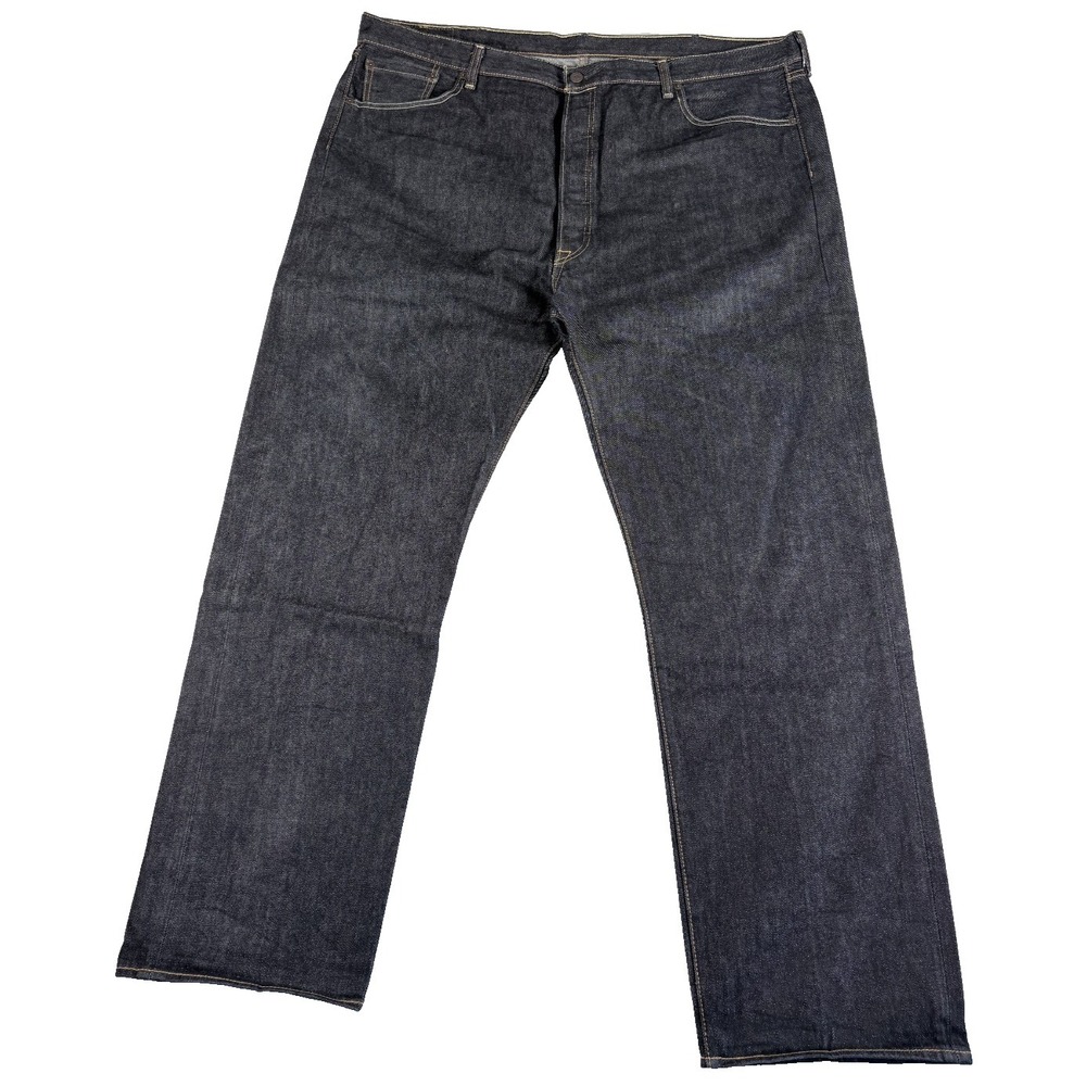 Levi's 501 Original Jeans Mens 46x32.5 Blue Denim Stretch Classic Straight Leg